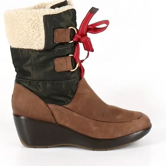 Sperry Leather Shearling Boots