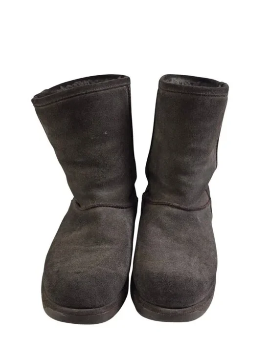 Emu Brown Low Boots, Women's Size 10