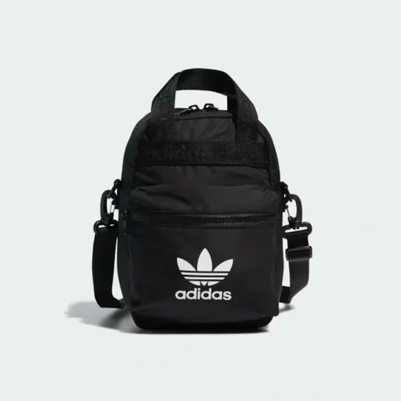 Adidas Micro backpack Black 2 way 2 wear NWOT