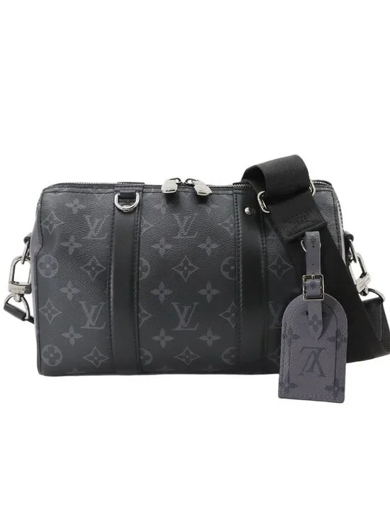 Louis Vuitton Monogram Eclipse Reverse City Keepall Shoulder Bag