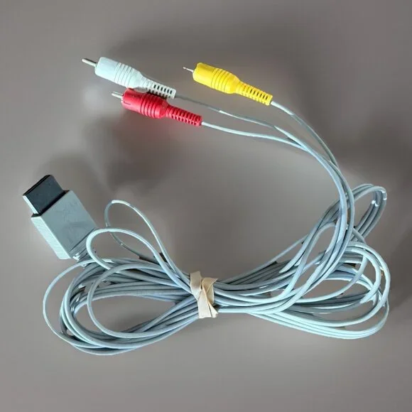 OEM‎ Nintendo Wii AV RCA Audio Video Composite Cable TV Connecting Cord RVL-009