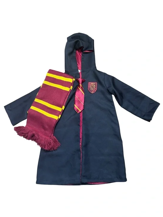 Pottery Barn Kids Harry Pottery Gryffindor robe Halloween costume size 4-6