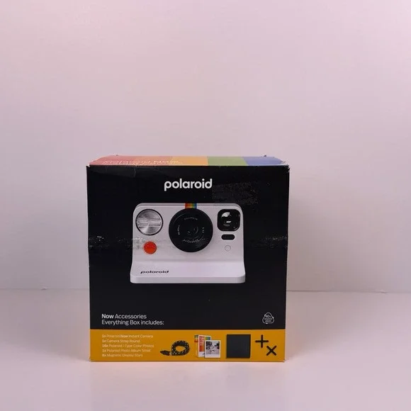 Polaroid Now Instant Camera Generation 2 With‎ Accessories White/Black