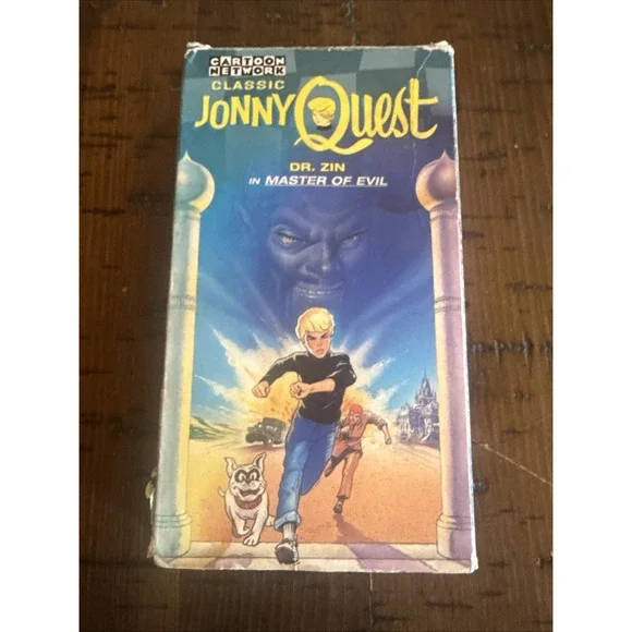 Jonny‎ Quest Dr Zin Master of Evil VHS Cartoon Network Classic