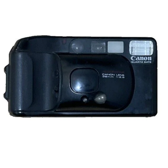 Canon Autoboy3 Quartz Date Lens 38mm 1: 2.8 Compact Film Camera Untested Parts