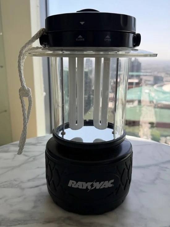 Rayovac Portable Fluorescent Lantern - Black