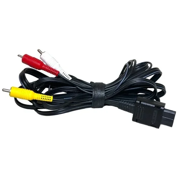 Nintendo GameCube Official‎ Stereo AV cable OEM Also For Super Nintendo N64