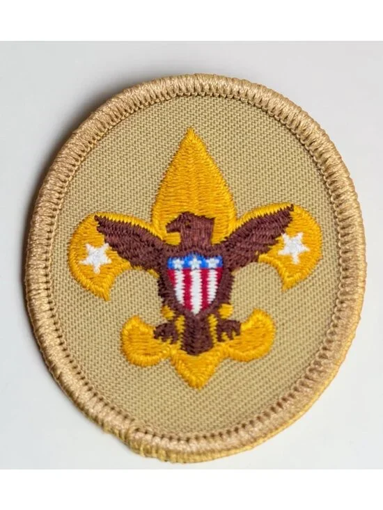 Boy Scout Patch Tenderfoot Rank Badge Eagle Oval BSA Insignia