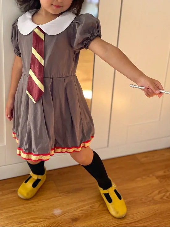 Toddler Hermione Granger dress costume inspired