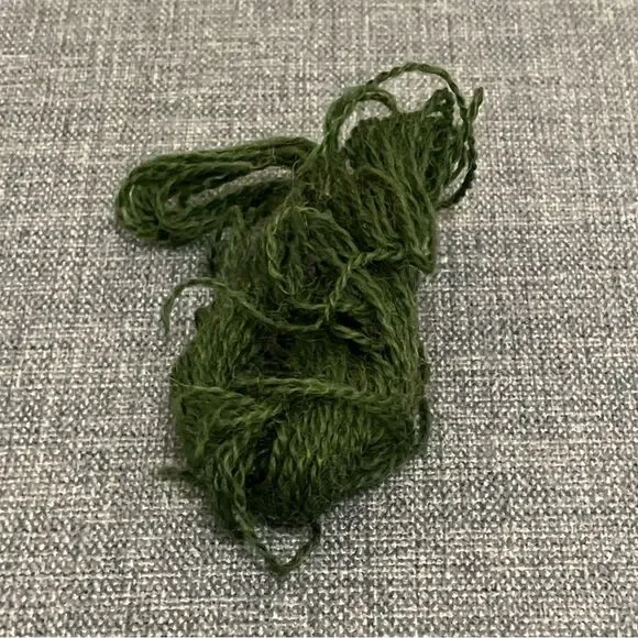 Green Needlepoint Thread Yarn