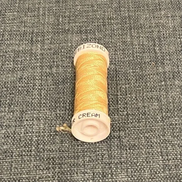 Yellow Needlepoint Thread Yarn