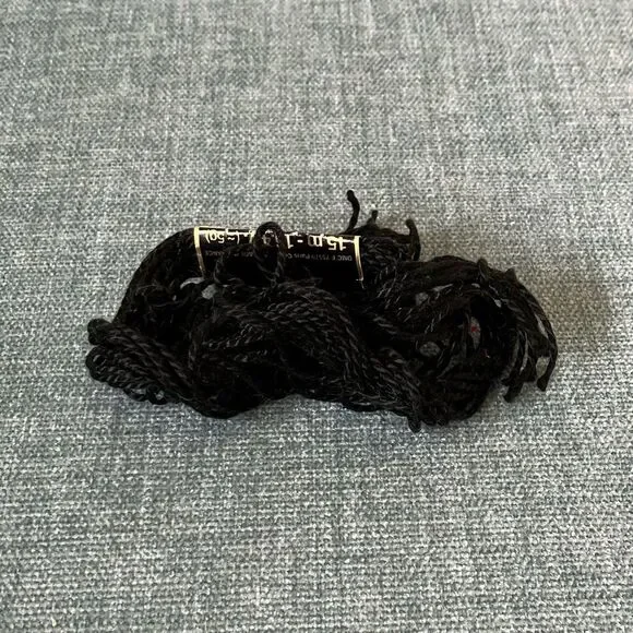 Black Needlepoint Thread Yarn