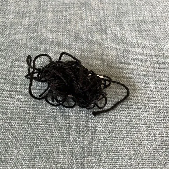 Black Needlepoint Thread Yarn