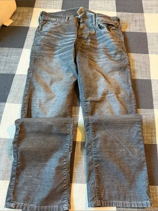 True Religion Men's Relaxed Jeans in Gray