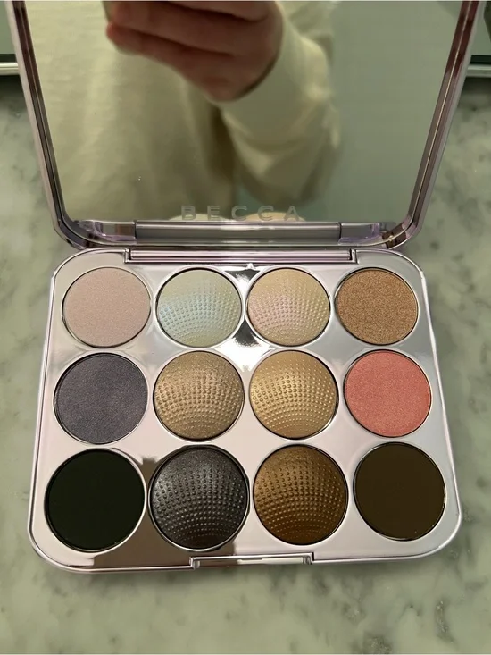 NIB- BECCA Pearl Glow Shimmering Eye Shadow Palette