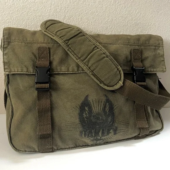 Vintage Oakley red shift Messenger Bag rare