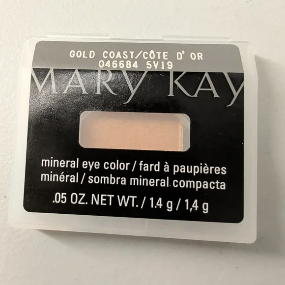 Mary Kay Mineral Eye Color Gold Coast Shimmer Eyeshadow .05 oz 046684 5V19