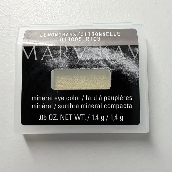 Mary Kay Mineral Eye Color Lemongrass 013005 RT09 Shimmer Eyeshadow .05 oz NEW