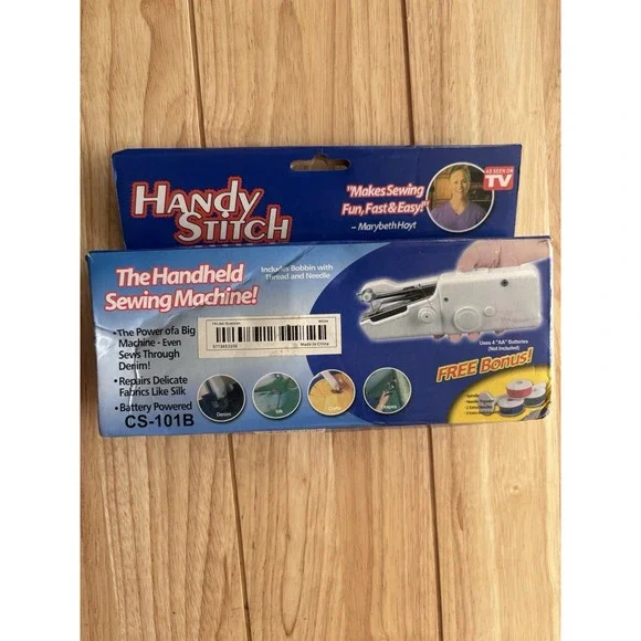 Handy Stitch Portable Handheld Sewing Machine As Seen on TV - New in box
