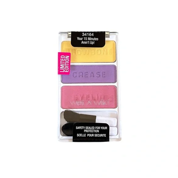 Wet n Wild Your 15 Minutes Aren’t Up! ColorIcon Eyeshadow Trio Pop Art LE NWT