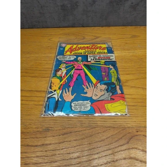 Adventure‎ Comics #349 1966 First appearance of Universal. Legion Super-Heroes