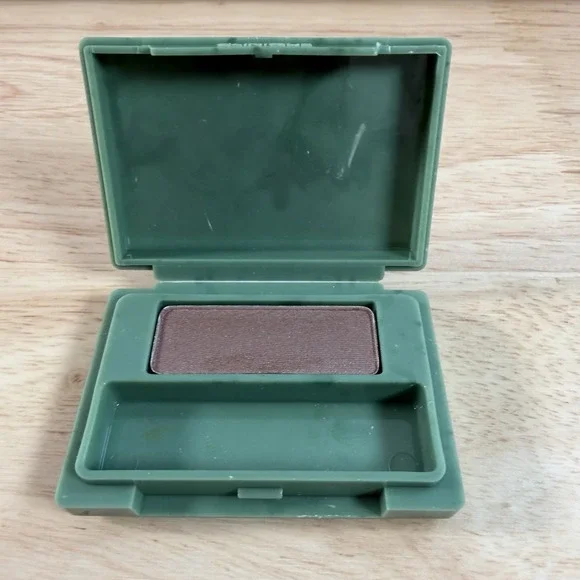 Vintage Clinique High Impact Eye‎ Shadow 04 Foxy Green Case Travel Mini 0.03 oz