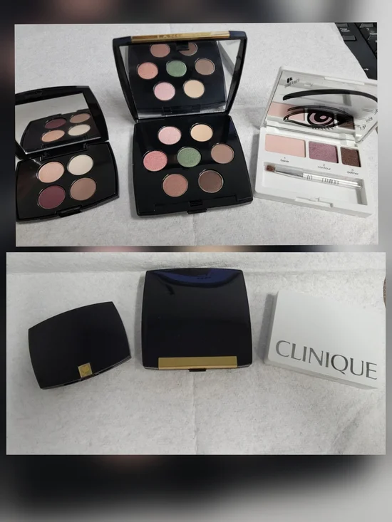 NWOB's-Lancôme, & Clinique Eyeshadow Palettes (set of 3) beautiful colors