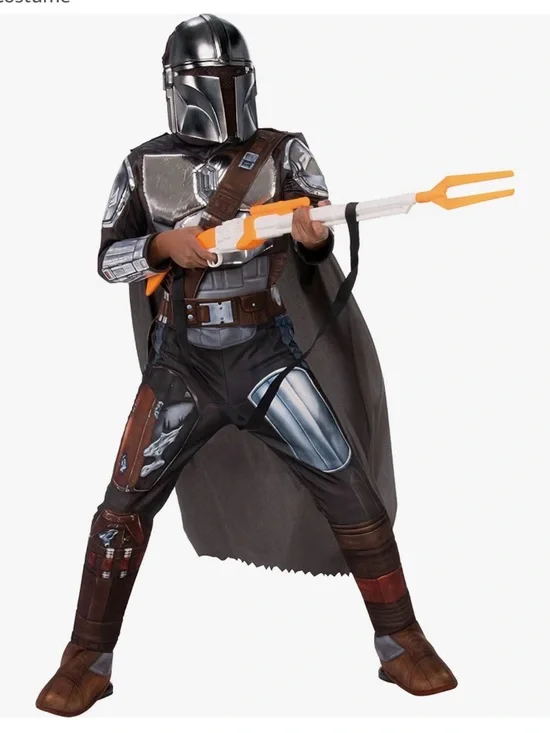 Star Wars 🎃 Mandalorian Kids Costume in Brown and Gray