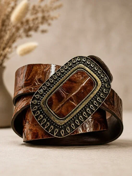 Artisan Genuine Leather Brown Belt – 48