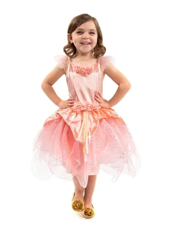 Little Adventures Girls M 3 5 Rose Garden Fairy Dress Dress Up Costume