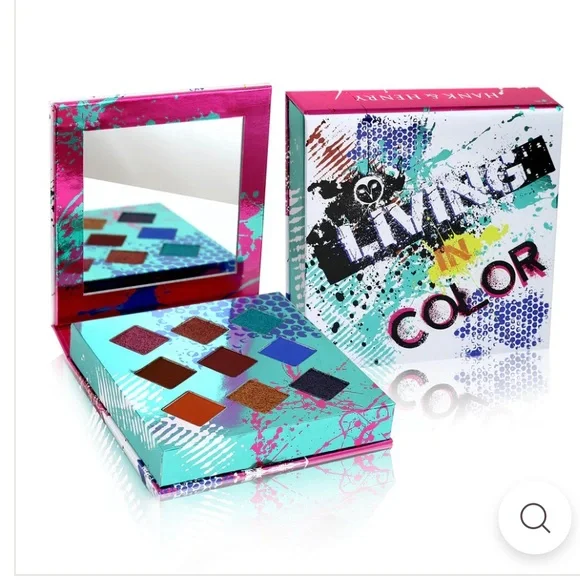 Living in Color Hank and Henry Eyeshadow Palette - Gently Used