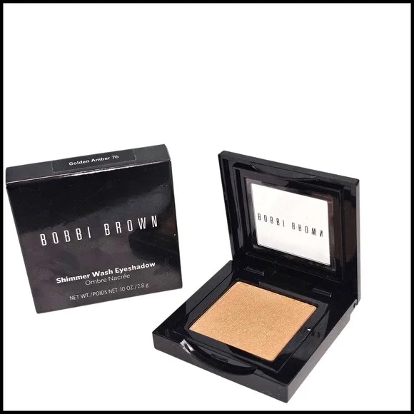 Bobbi Brown Shimmer Wash Eyeshadow Golden Amber 76 .10 oz Makeup Beauty