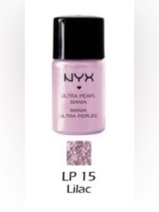 NWT NYX Ultra Pearl Mania Loose Powder Eye Shadow - Lilac Pearl LP15