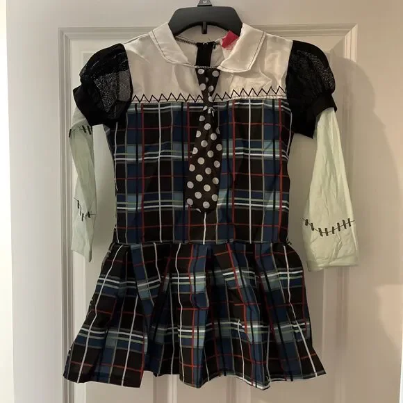 Monster High Frankie Stein Costume Youth Medium 8-10 Dress Rubies 2012