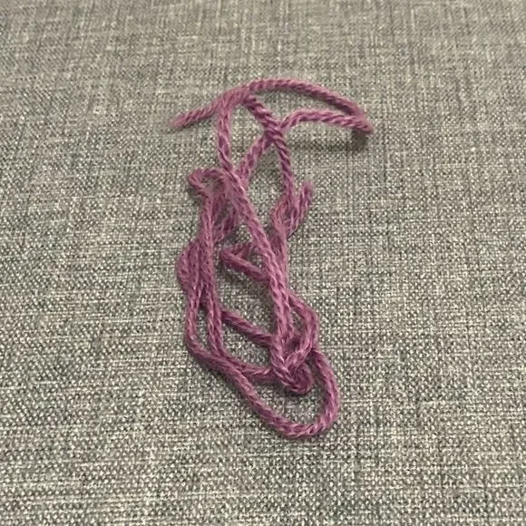 Purple Needlepoint Thread Yarn
