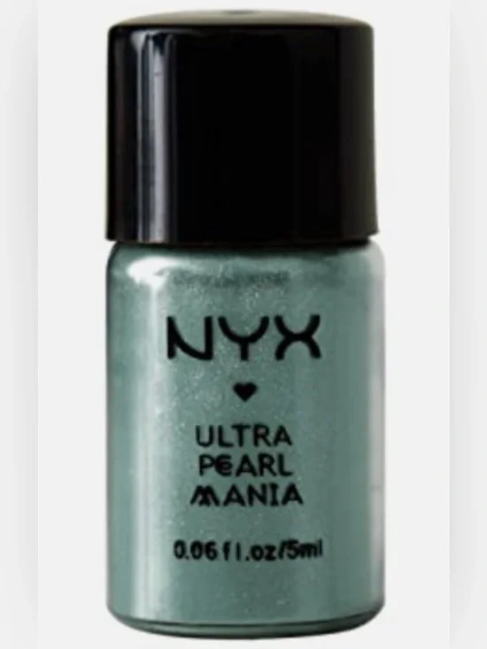 NWT NYX Ultra Pearl Mania Loose Powder Eye Shadow - Turquoise Pearl LP14
