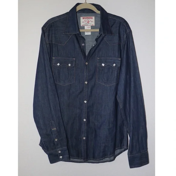 True Religion Western Denim Shirt