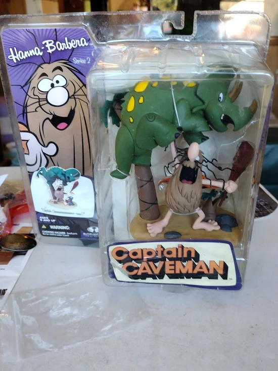 Captain Caveman Kids Fiqure - Green