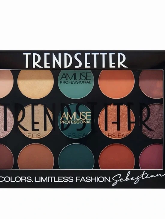 Trendsetter Eyeshadow Palette - Warm & Green Shades