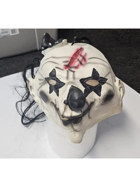 High Quality Halloween Evil Killer Clown Mask Latex Scary Circus