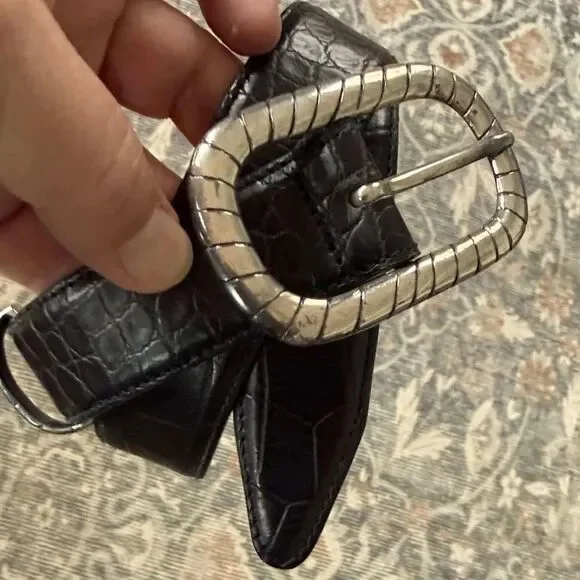 Harold’s leather belt