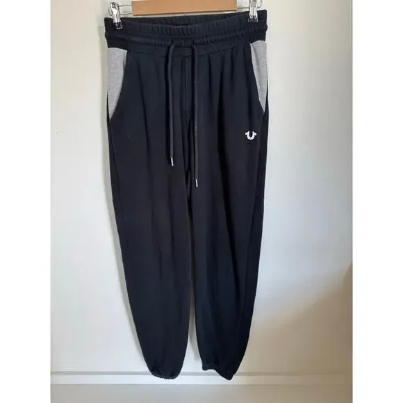 True‎ Religion Men's Sweatpants Black Classic Size Medium Y2K