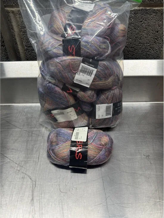 Whispers Yarn Color 05 Multicolor 14 Skein Lot