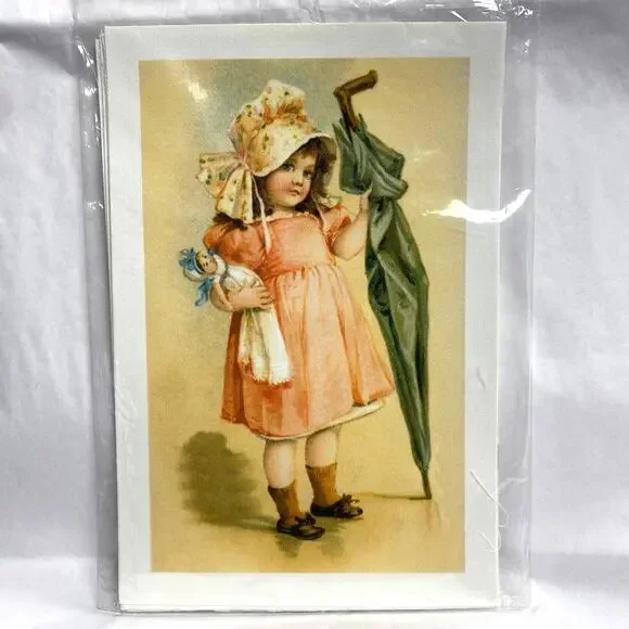 Giclee Children Set 2 Fine Art Prints On Cloth 5