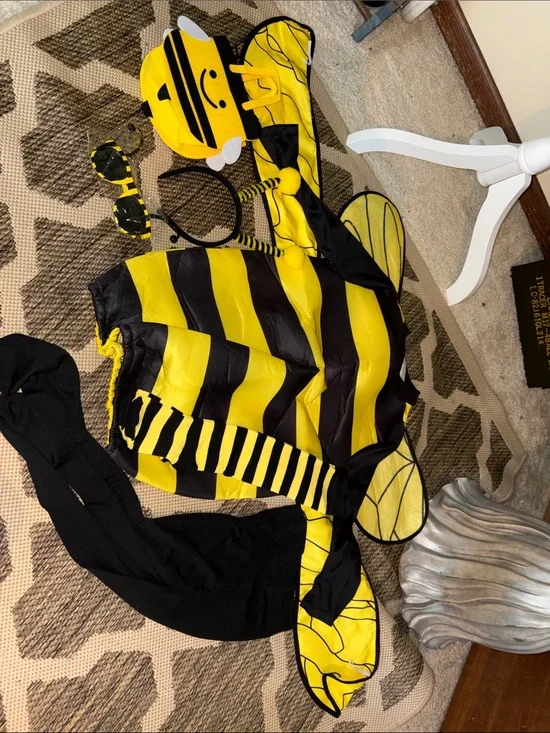 Kids Bumblebee Costume Set - Yellow & Black