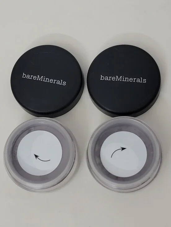 2 pk bareMinerals Eye Color Loose Powder 0.56g / 0.02 oz Mini Size Queen Marie