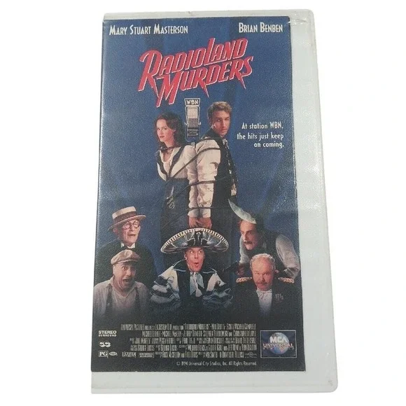 Radioland Murders‎ VHS 1994 Clamshell Case VTG Comedy Mystery Former Rental