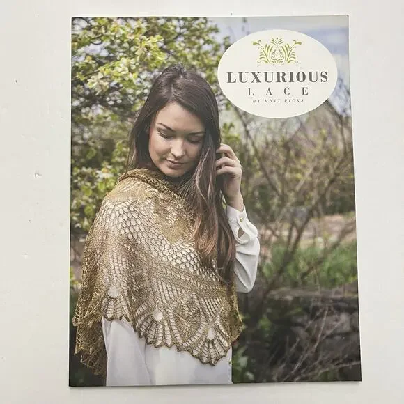 Luxurious Lace Elegant Lace Accessories By Knit Picks Paperback Patterns 2017