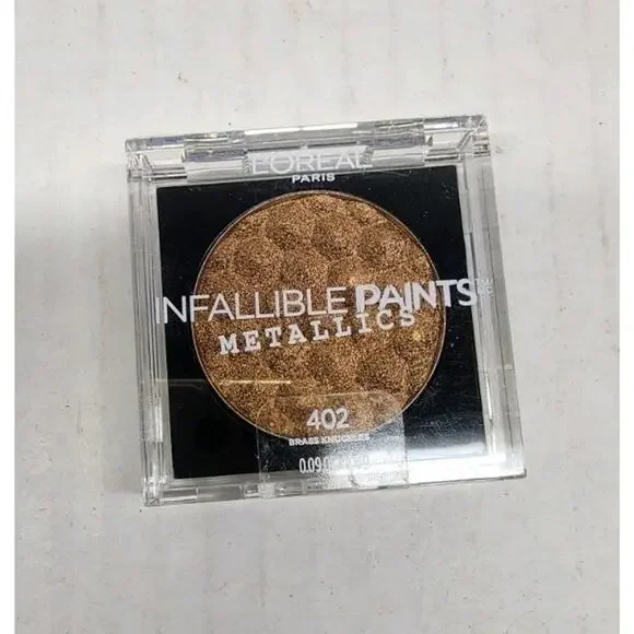 L'Oréal Paris Infallible Paints Eyeshadow Metallics 402 Brass Knuckles New 2.8 G