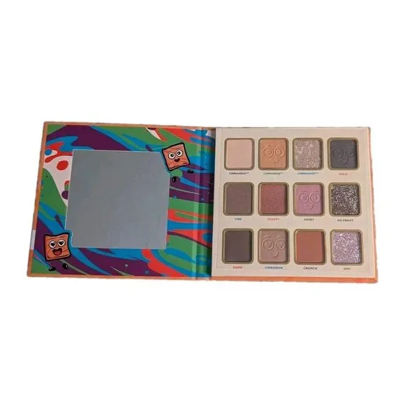 Cinnamon Toast Crunch 12 Color Eyeshadow Palette With Mirror